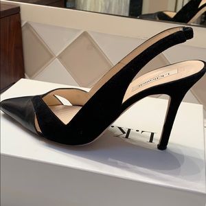 L. K. Bennett London sling back heels